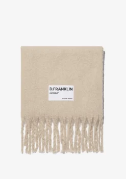 D.Franklin Nordic Basic Scarf Taupe|Damen Mützen, Schals Und Handschuhe