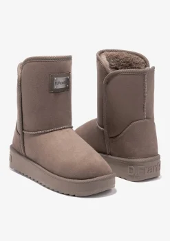 D.Franklin Nordic Basic Taupe|Damen Australische Stiefel|Stiefel