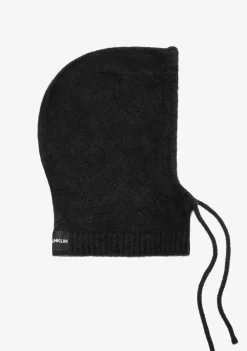 D.Franklin Nordic Bomb Knitted Balaclava Black|Damen Mützen, Schals Und Handschuhe