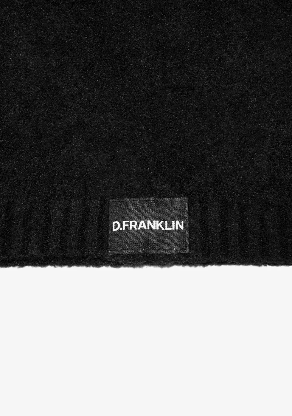 D.Franklin Nordic Bomb Knitted Balaclava Black|Damen Mützen, Schals Und Handschuhe
