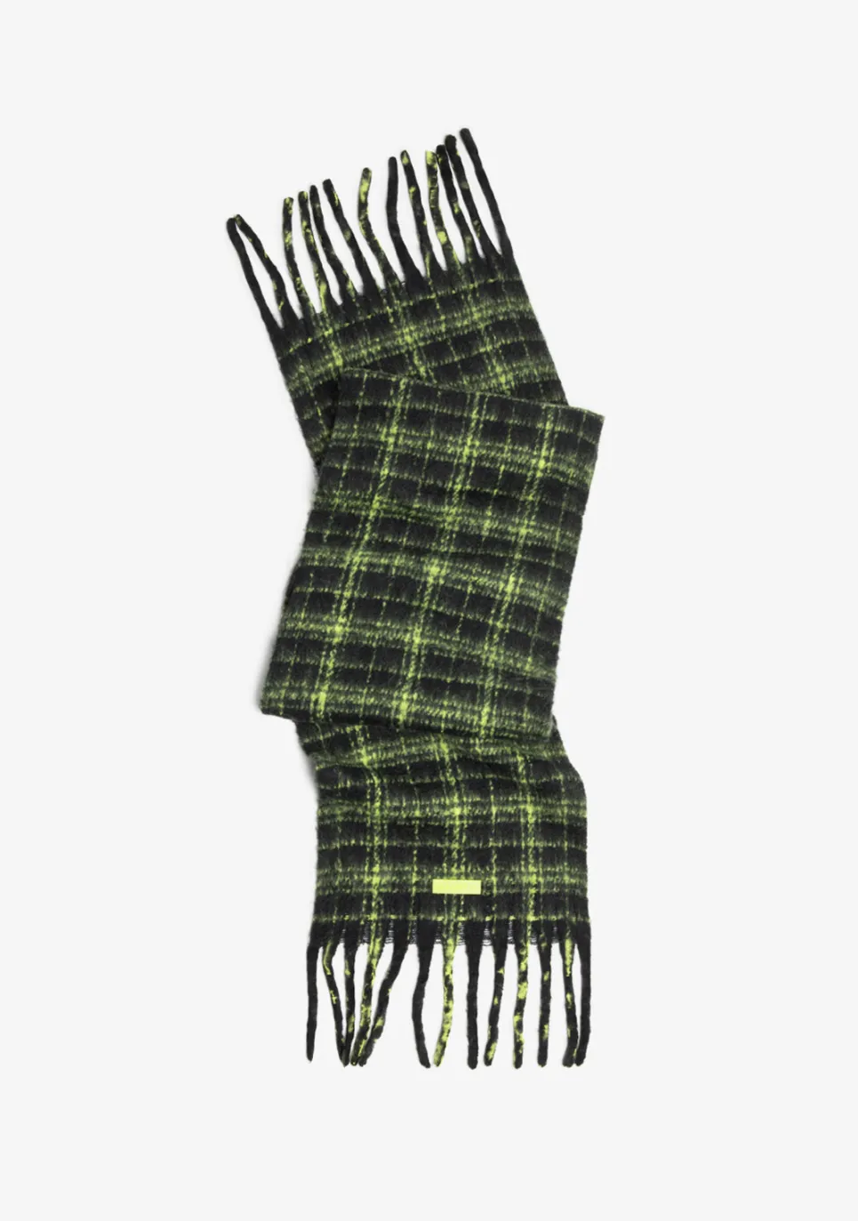 D.Franklin Nordic Bomb Plaid Scarf Black|Damen Mützen, Schals Und Handschuhe