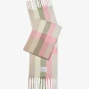 D.Franklin Nordic Bomb Plaid Scarf Green/ Coral|Damen Mützen, Schals Und Handschuhe