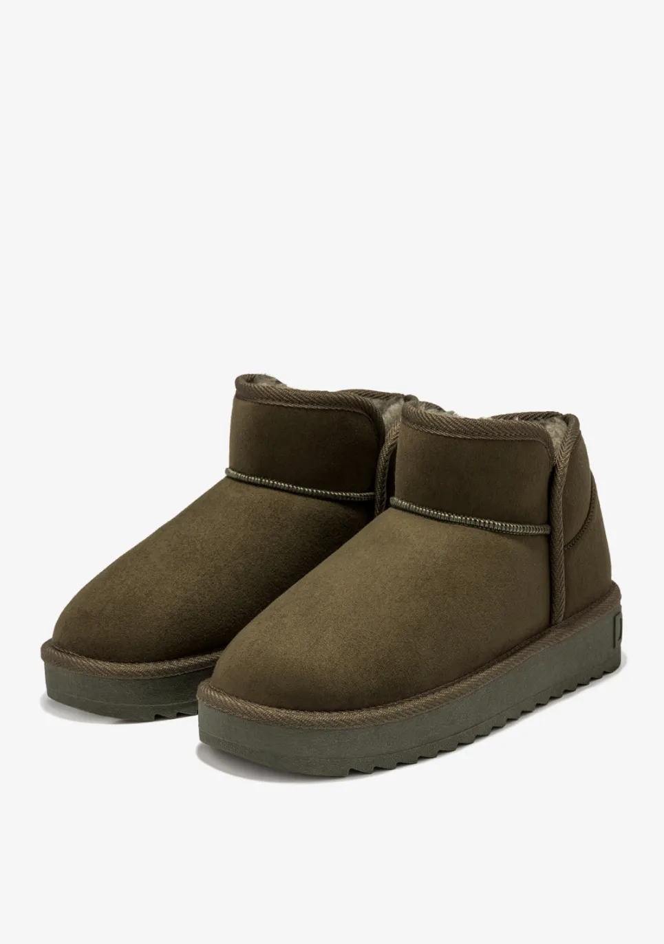 D.Franklin Nordic Low Basic Olive|Damen Australische Stiefel|Stiefel