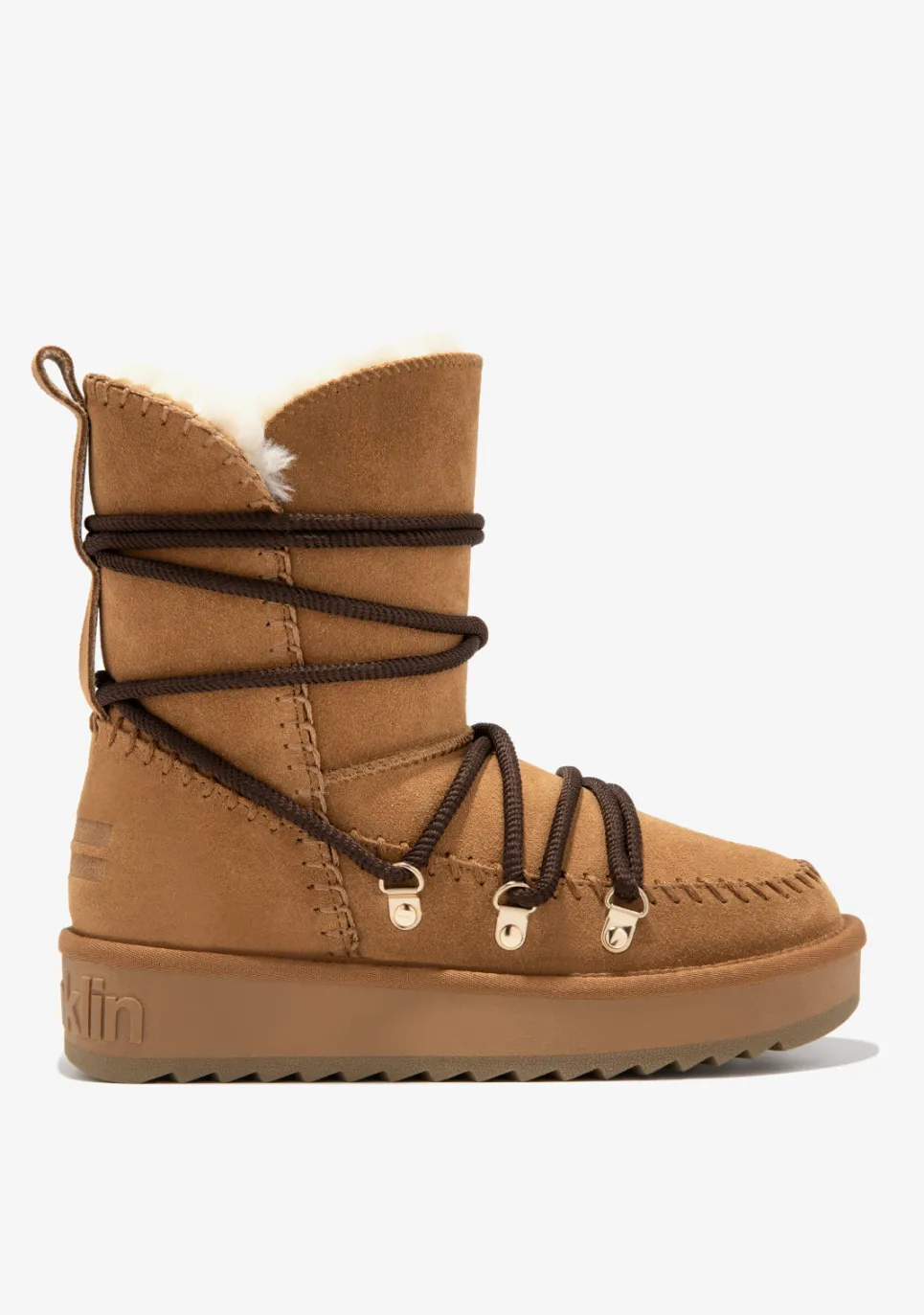 D.Franklin Nordic Nova Trk Tan|Damen Stiefel