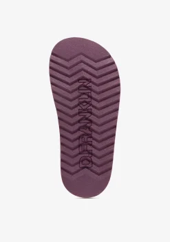 D.Franklin Nordic Sandal Buckle Burgundy|Damen Sandalen