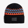 D.Franklin Nordic TRK Fair Isle Beanie Navy|Damen Mützen, Schals Und Handschuhe