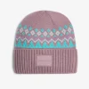 D.Franklin Nordic TRK Fair Isle Beanie Pink|Damen Mützen, Schals Und Handschuhe