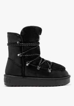 D.Franklin Nordic Trk Fur Black|Damen Stiefel