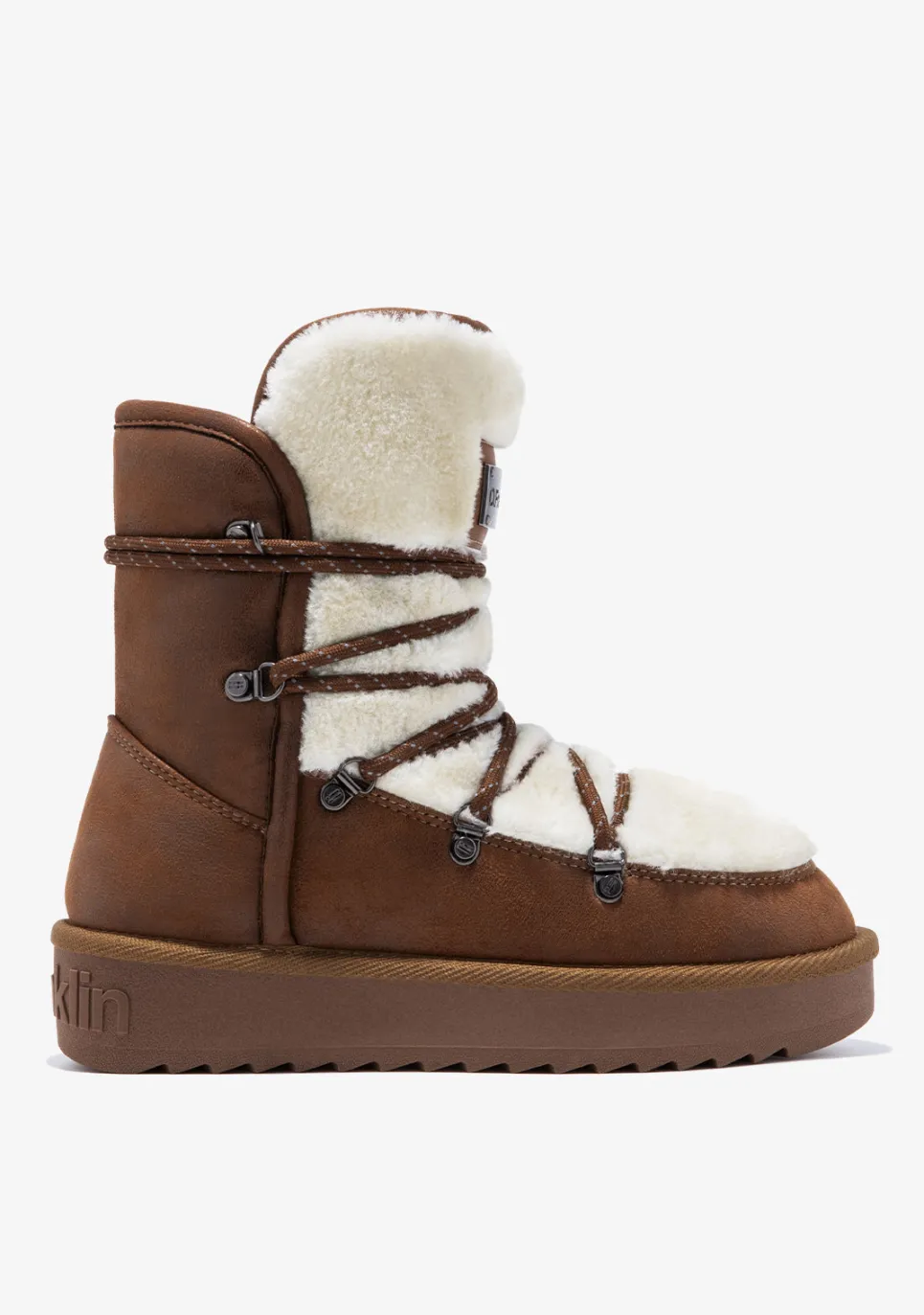 D.Franklin Nordic Trk Fur Camel|Damen Stiefel