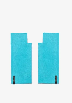 D.Franklin Nordic TRK Knitted Fingerless Gloves Teal|Damen Mützen, Schals Und Handschuhe