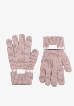 D.Franklin Nordic TRK Knitted Gloves Khaki|Damen Mützen, Schals Und Handschuhe