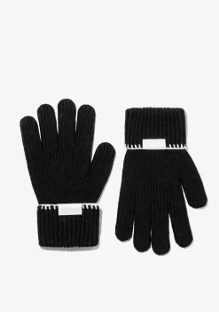 D.Franklin Nordic TRK Knitted Gloves Black|Damen Mützen, Schals Und Handschuhe