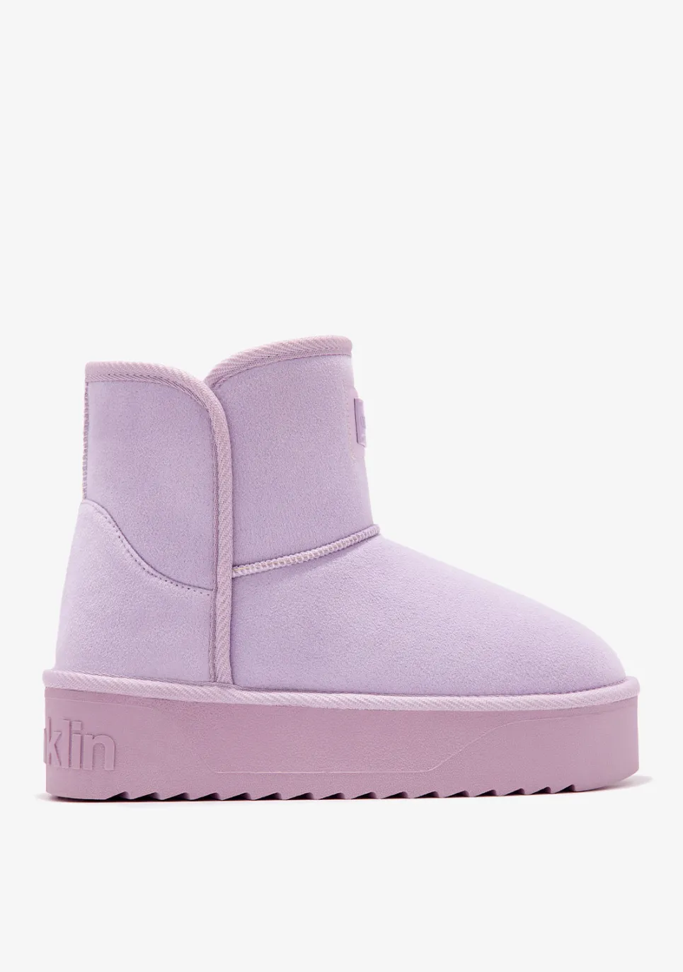 D.Franklin Nordic V.2 Basic Low Lavander|Damen Plattform-Stiefel|Australische Stiefel