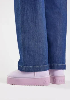 D.Franklin Nordic V.2 Basic Low Lavander|Damen Plattform-Stiefel|Australische Stiefel