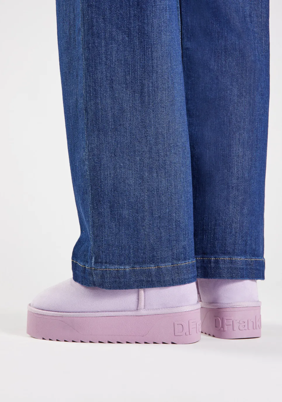 D.Franklin Nordic V.2 Basic Low Lavander|Damen Plattform-Stiefel|Australische Stiefel