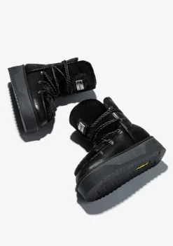 D.Franklin Nordic V.2 Trk Black|Damen Plattform-Stiefel|Stiefel