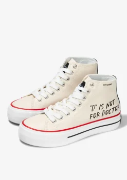 D.Franklin One Way D Is Not Off White|Damen Plattform-Sneakers|Sneakers