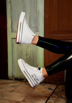 D.Franklin One Way D Is Not White|Damen Plattform-Sneakers|Sneakers