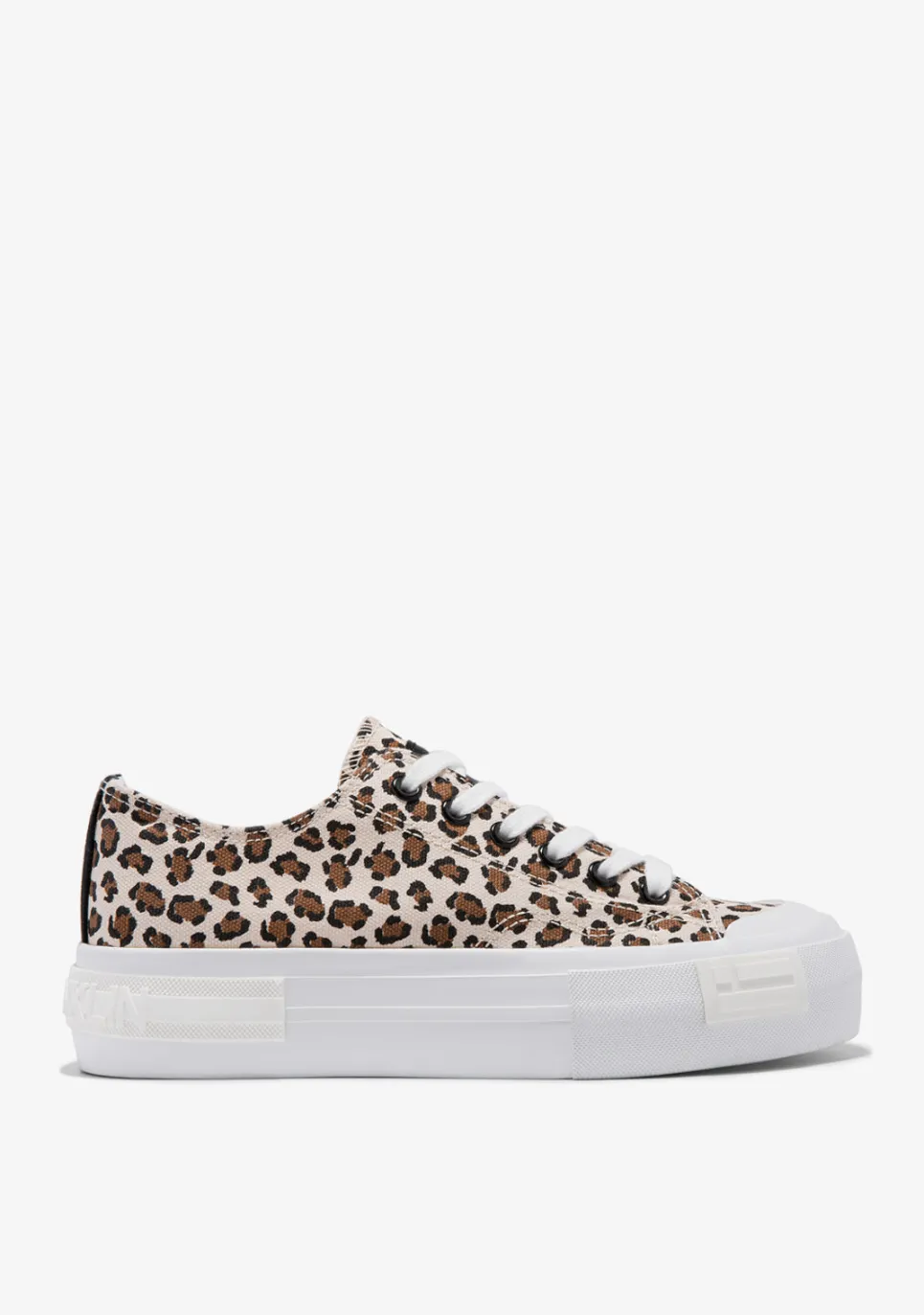 D.Franklin One Way Low Leopard Edition|Damen Plattform-Sneakers|Sneakers