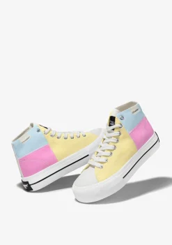 D.Franklin One Way Multi UV|Damen Plattform-Sneakers|Sneakers