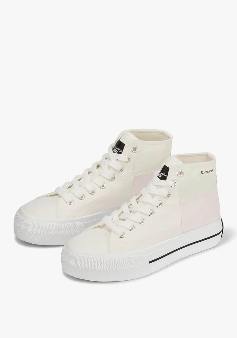 D.Franklin One Way Multi UV|Damen Plattform-Sneakers|Sneakers