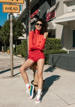 D.Franklin One Way Patch Live Special Edition|Damen Plattform-Sneakers|Sneakers