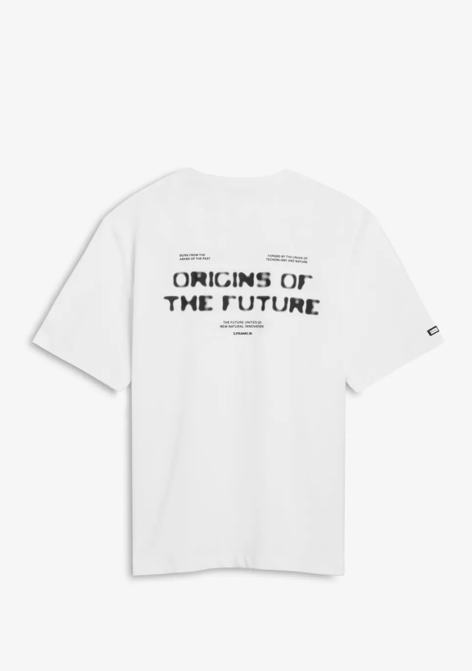 D.Franklin Origins T-Shirt White / Black|Damen T-Shirts|T-Shirts
