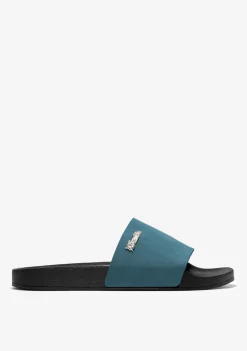 D.Franklin Pala Slide Micro Blue|Herren Sandalen