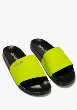 D.Franklin Pala Slide Rub Lime|Herren Sandalen