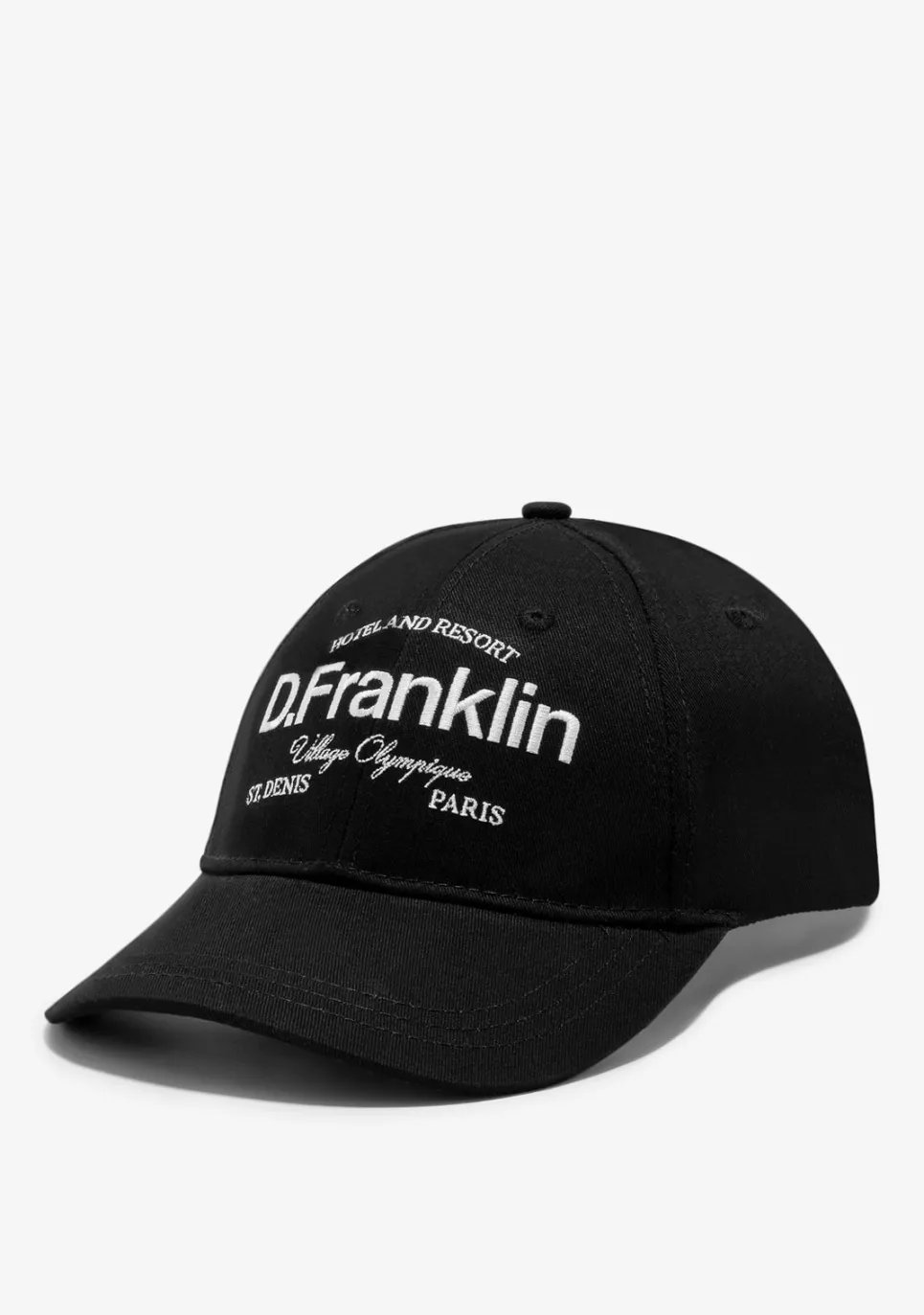 D.Franklin Paris St.Denis Cap Black|Damen Kappen|Kappen