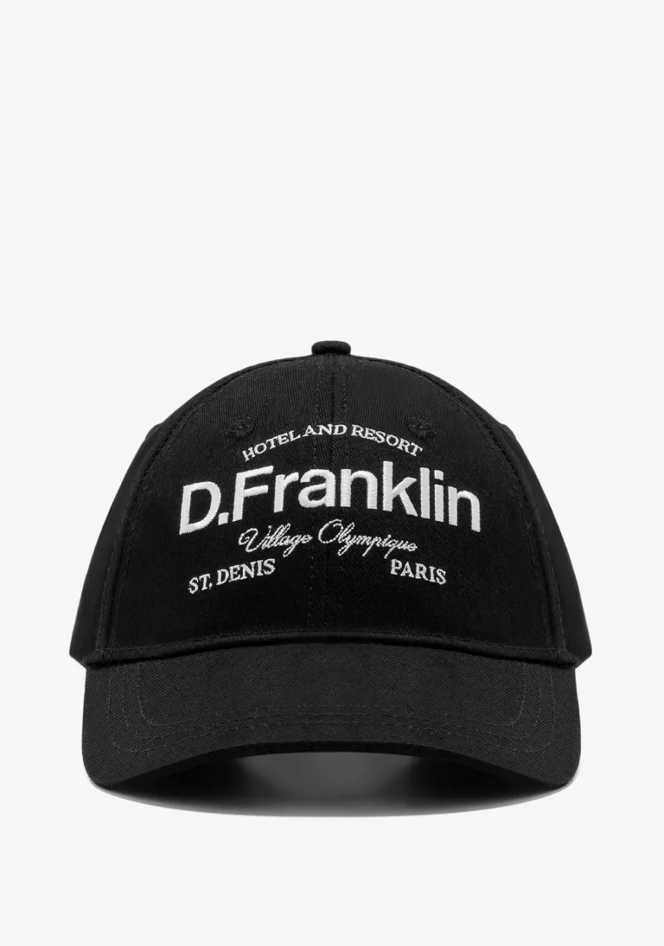 D.Franklin Paris St.Denis Cap Black|Damen Kappen|Kappen