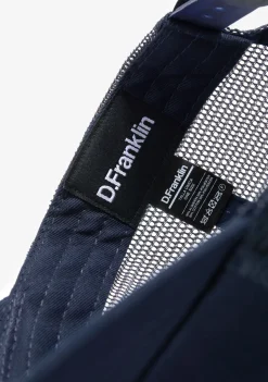 D.Franklin Patch Trucker Cap Navy|Damen Kappen|Kappen