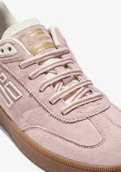 D.Franklin Pink / Gold Metal Tip Shoelaces|Damen Schnürsenkel|Schnürsenkel