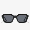 D.Franklin Pitch Black / Black|Damen Eckige Sonnenbrillen|Eckige Sonnenbrillen