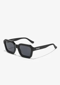 D.Franklin Pitch Black / Black|Damen Eckige Sonnenbrillen|Eckige Sonnenbrillen