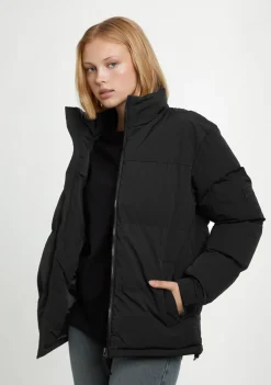 D.Franklin Puffer Jacket Black|Damen Jacken|Jacken