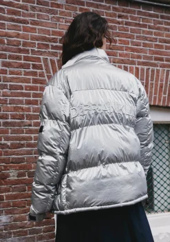 D.Franklin Puffer Jacket Light Grey|Damen Jacken|Jacken