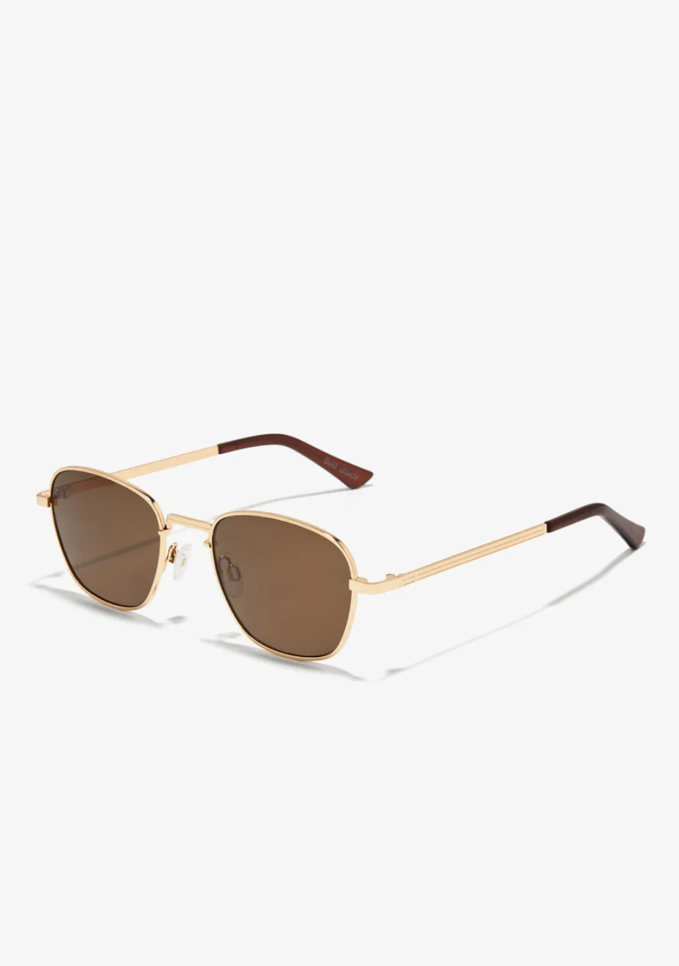 D.Franklin Quad Legacy Gold / Brown|Damen Eckige Sonnenbrillen|Eckige Sonnenbrillen