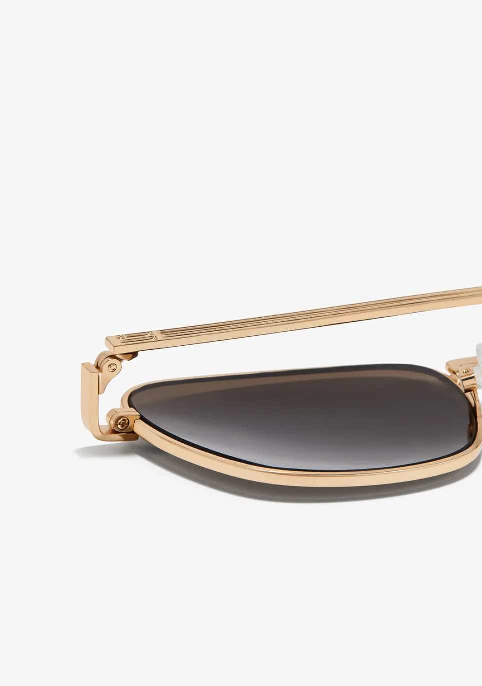 D.Franklin Quad Legacy Gold / Brown|Damen Eckige Sonnenbrillen|Eckige Sonnenbrillen