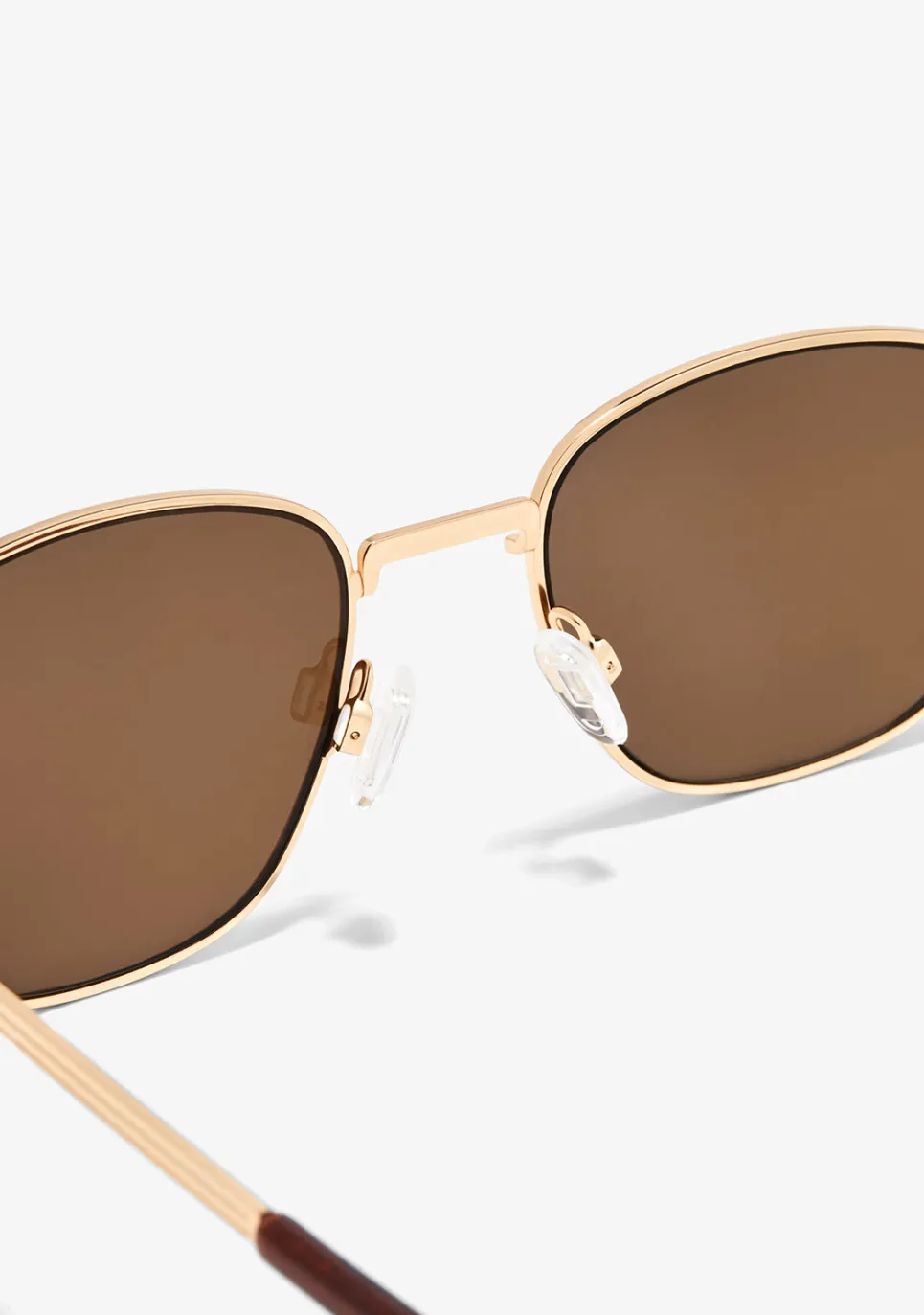 D.Franklin Quad Legacy Gold / Brown|Damen Eckige Sonnenbrillen|Eckige Sonnenbrillen
