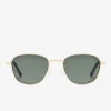 D.Franklin Quad Legacy Gold / G15|Damen Eckige Sonnenbrillen|Eckige Sonnenbrillen