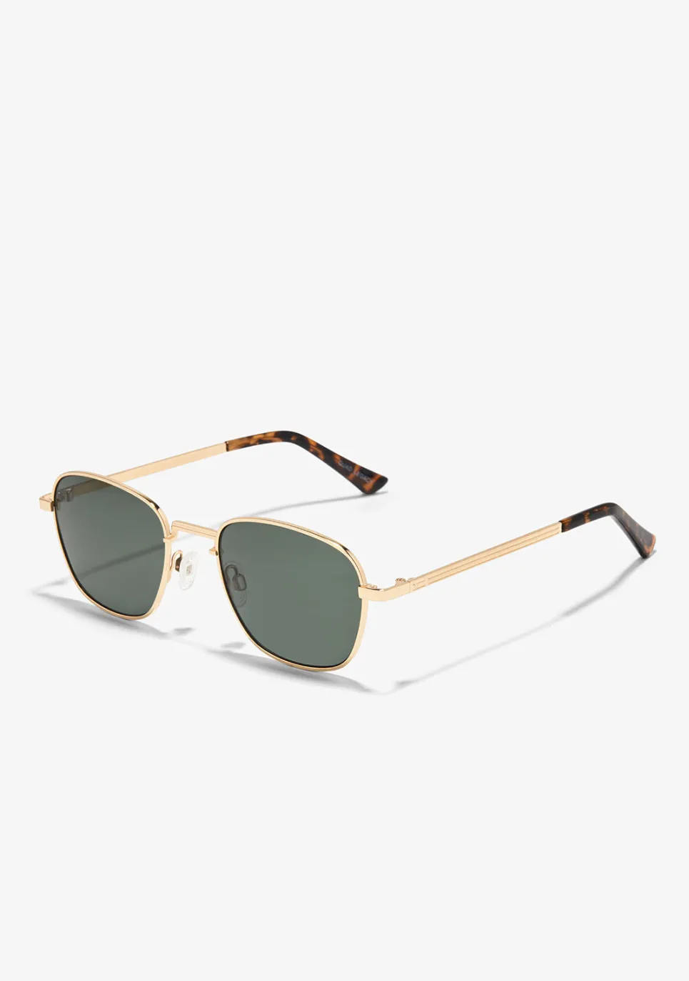 D.Franklin Quad Legacy Gold / G15|Damen Eckige Sonnenbrillen|Eckige Sonnenbrillen