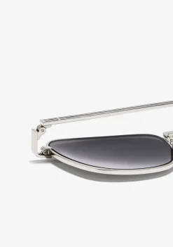 D.Franklin Quad Legacy Silver / Silver|Damen Eckige Sonnenbrillen|Eckige Sonnenbrillen