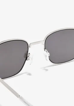 D.Franklin Quad Legacy Silver / Silver|Damen Eckige Sonnenbrillen|Eckige Sonnenbrillen