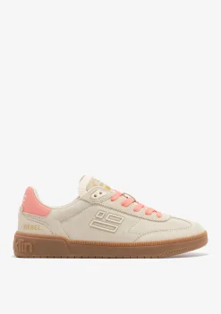 D.Franklin Rebel Basic Flag Beige|Damen Sneakers
