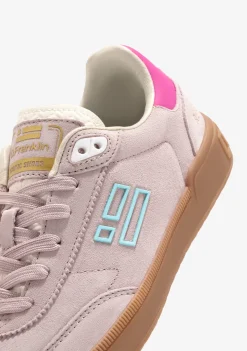 D.Franklin Rebel Basic Flag Light Pink|Damen Sneakers