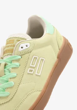 D.Franklin Rebel Basic Flag Lime|Damen Sneakers