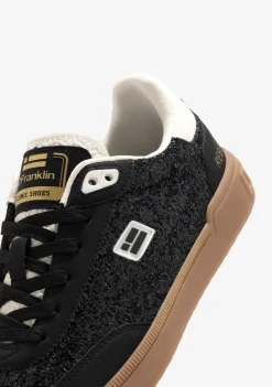 D.Franklin Rebel Glitter Black|Damen Sneakers