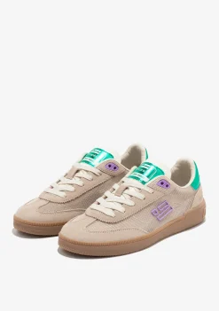 D.Franklin Rebel Mesh Flag Beige|Damen Sneakers