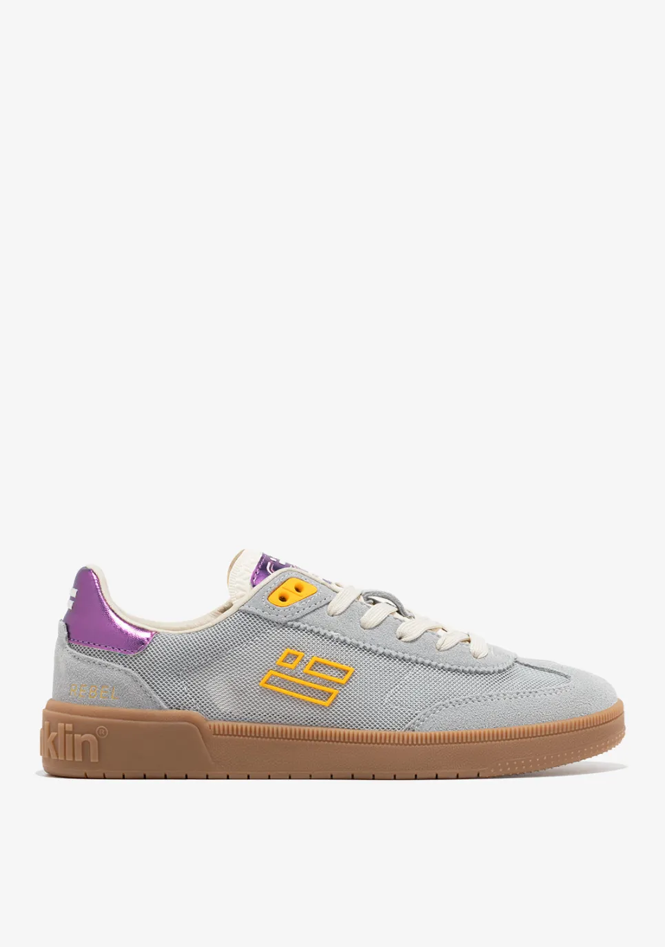 D.Franklin Rebel Mesh Flag Grey|Damen Sneakers
